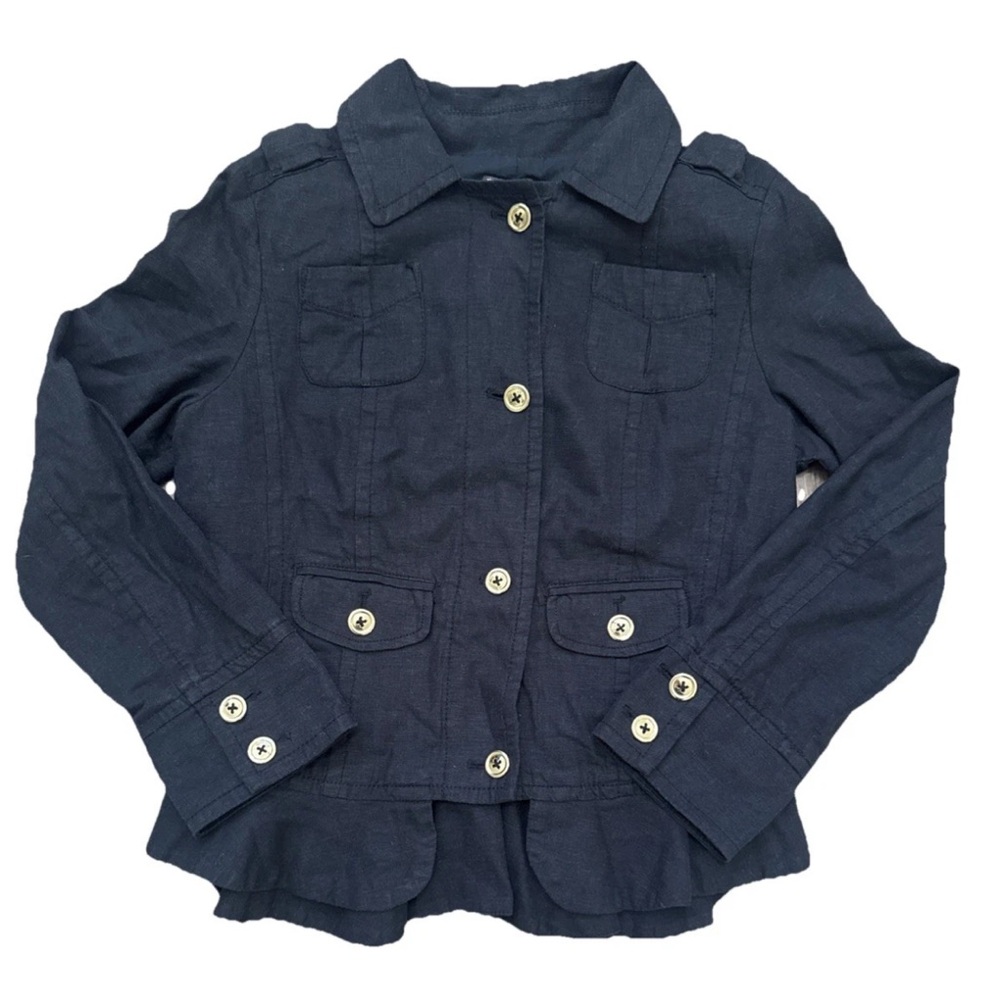 Y2K Vintage 2010s Juicy Couture Peplum Utility Jacket Women’s Size Small